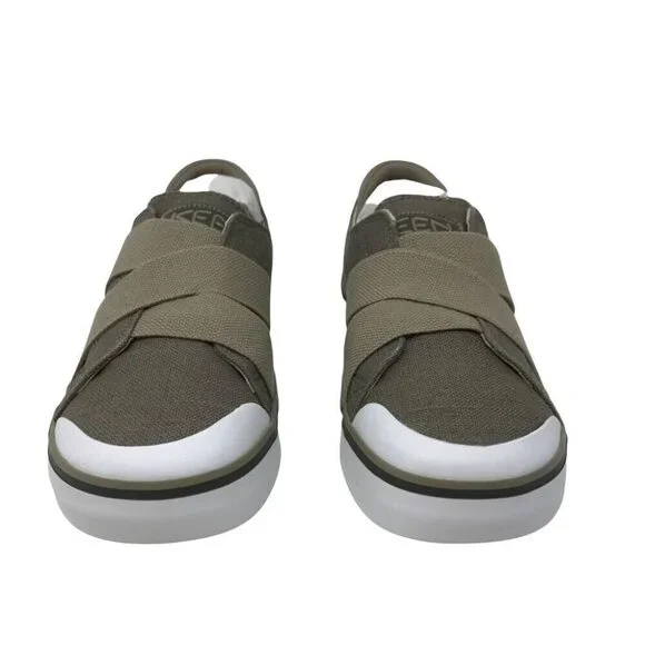 KEEN Elsa III Gore Green Cross-Strap Slip-On Shoes green Size 9 - Picture 1 of 9